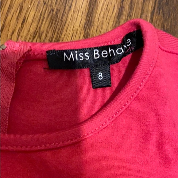 Girls pink formal dress - Picture 3 of 3